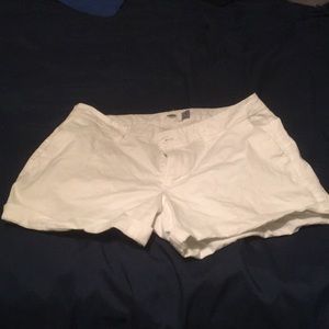 Old navy, white shorts